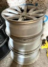 (3) 5-Lug Alloy BMW Wheels