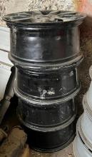 (4) 5-Lug Alloy Audi Wheels