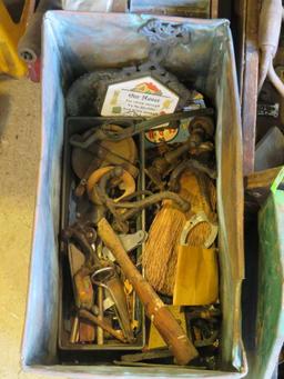 (4) Antique Tools Boxes