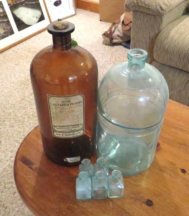 (7) Collectible Bottles