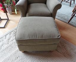 Rowe Furniture Chair & Ottoman