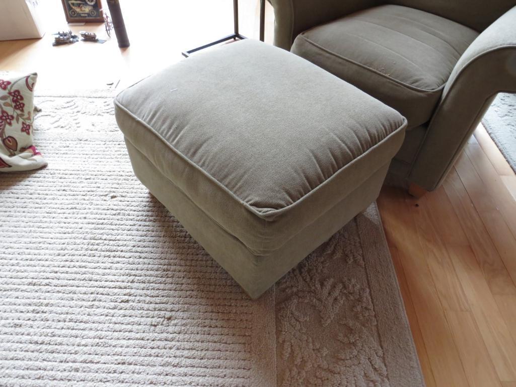 Rowe Furniture Chair & Ottoman