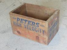 Peters Wood Ammo Box
