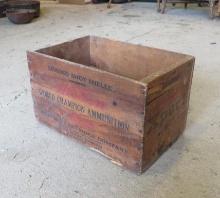 Western Wood Ammo Box