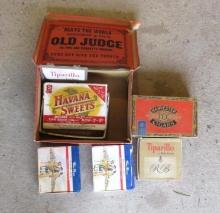 Asst. Vintage Cigar Boxes