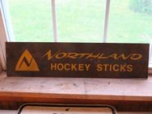 Northland Hockey Sticks Double Sided Advertising Sign