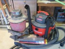 (2) Craftsman Wet Dry Vacs