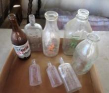 (8) Vintage New York & Vermont Bottles
