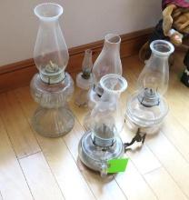 (5) Kerosene Lanterns
