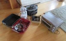 Ninja Crock Pot, Kitchenaid Food Processor, & Kitchen Smalls