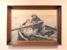 Framed Print "The Helping Hand"