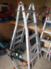 Little Giant Aluminum Combination Step Ladder/Extension Ladder