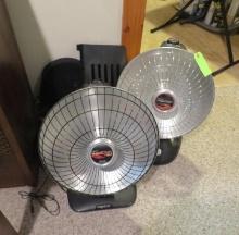 (2) Presto Heat Dish Electric Heaters