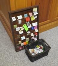 Matchbook Collection w/ Display Rack