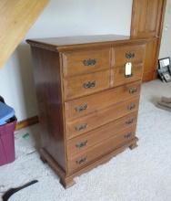 Vintage Maple 4-Drawer Dresser