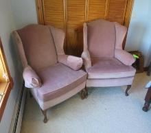 (2) Pennsylvania House Challenger 40 Wingback Chairs