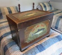 Smallmouth Bass Decorative Trunk
