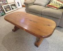 Heavy Pine Coffee Table