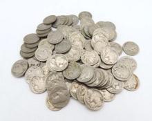 (100) U.S. Buffalo Nickels