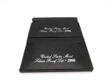 (2) U.S. Silver Proof Coin Sets