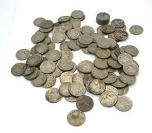 (100) U.S. Buffalo Nickels