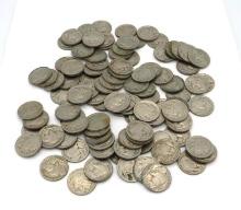 (100) U.S. Buffalo Nickels