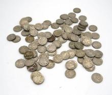 (100) U.S. Buffalo Nickels