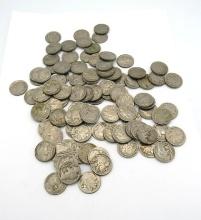 (100) U.S. Buffalo Nickels