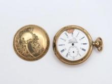 New Haven Watch Co. Gold Filled Case Pocket Watch