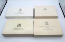 (4) Caribbean Proof Coin Sets