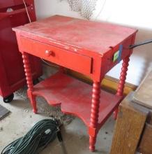 Vintage Wood Night Stand