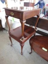 (2) Queen Anne Style Side Tables