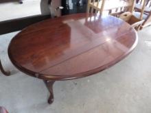 Queen Anne Style Coffee Table w/ Drop Leaves