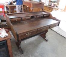 Colonial Style Wood Writing Desk