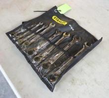 (8) Stanley Ratcheting Combo Wrenches