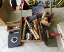 Asst. Hammers, Home Repair & Painting Supplies