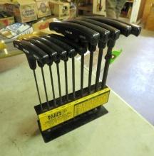 Klein 10 Pc. T-Handle Hex Key Set