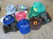 (9) Asst. Vintage Lawson & Other Hats