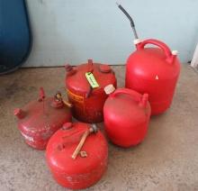 (5) Gas Cans