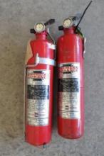 (2) American LaFrance Fire Extinguishers