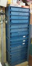 (4) 4 Sliding Drawer Bowman Tool Cabinet