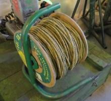(600+/-) Feet of 3/8" Greenlee Polypropylene Rope on Reel