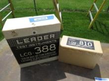 Leader LCG-388 Color Bar Generator & LDM-810 Grid Dip Meter