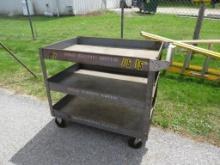 Rolling Steel Shop Cart
