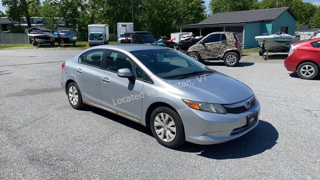 2012 Honda Civic LX I4, 1.8