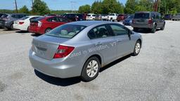 2012 Honda Civic LX I4, 1.8