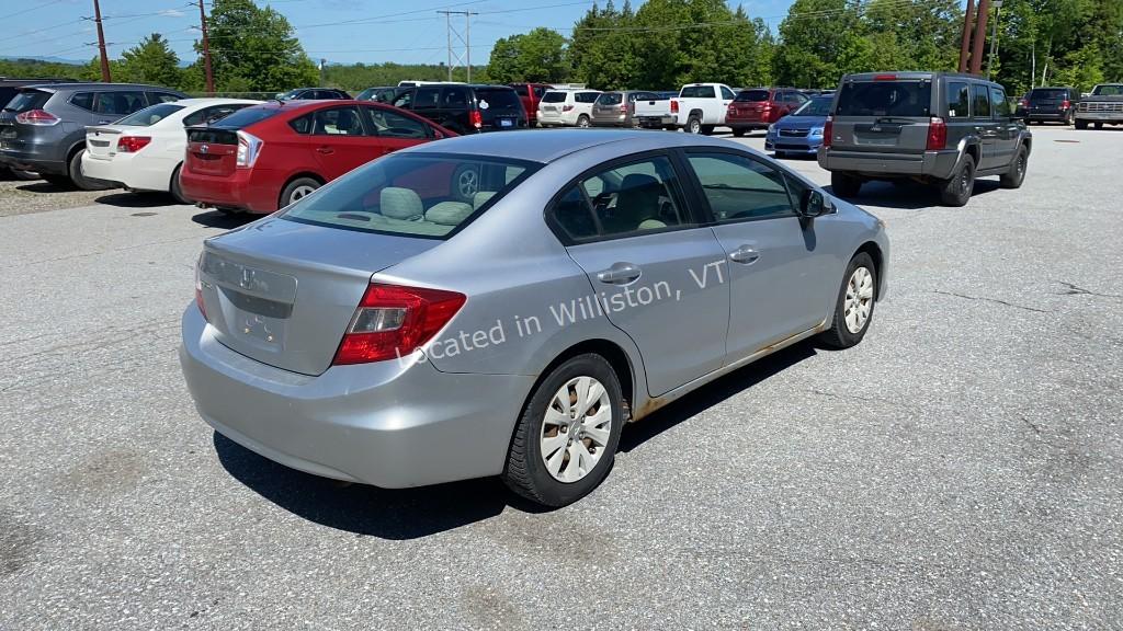 2012 Honda Civic LX I4, 1.8