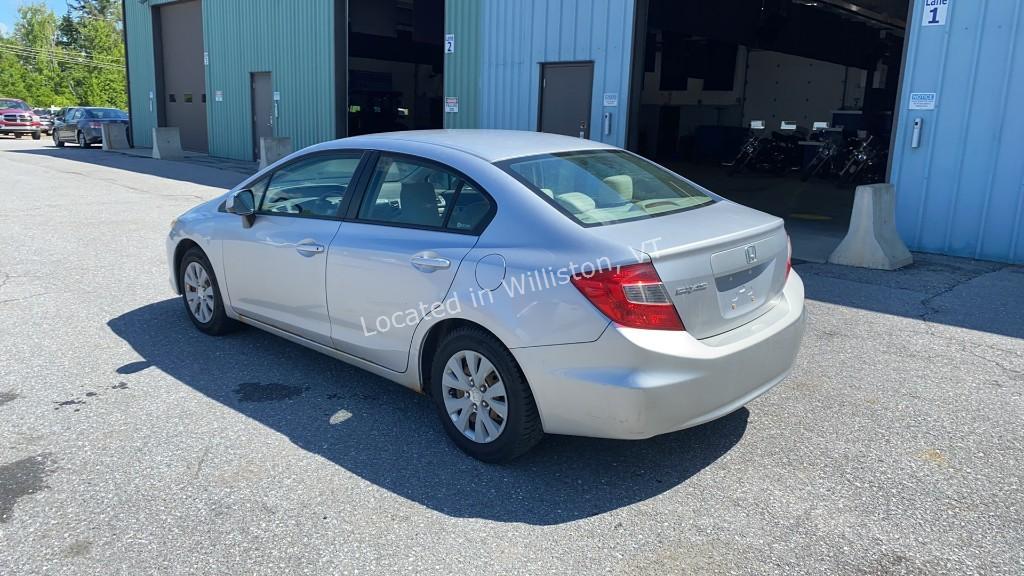 2012 Honda Civic LX I4, 1.8