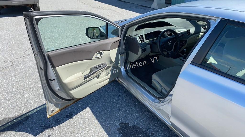 2012 Honda Civic LX I4, 1.8