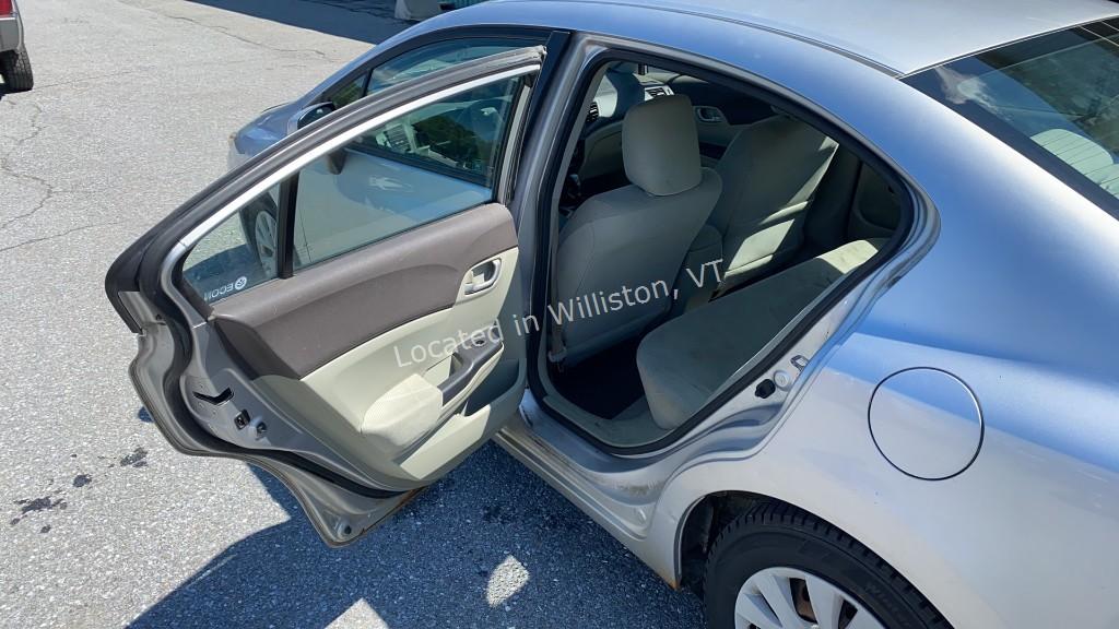 2012 Honda Civic LX I4, 1.8